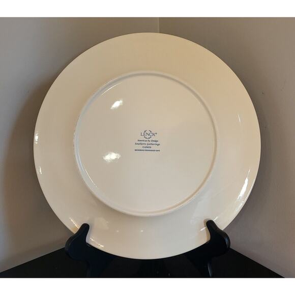 No longer available Lenox SOUTHERN GATHERINGS Plaid Dinner Plate 11 1/4" Diamete - Picture 3 of 7